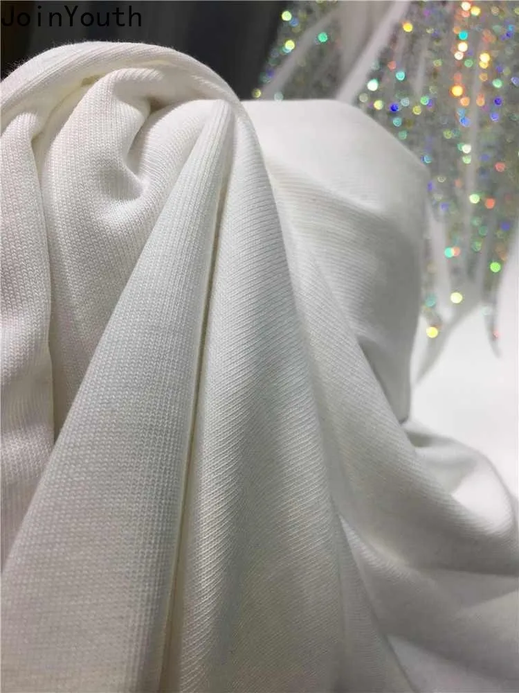 Футболка женская оверсайз с круглым вырезом модная тенниска коротким рукавом