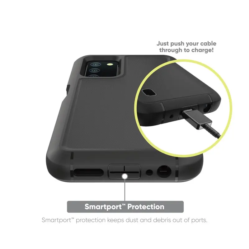 2023 new for Rugged Phone Case for Samsung Galaxy A03s - Black