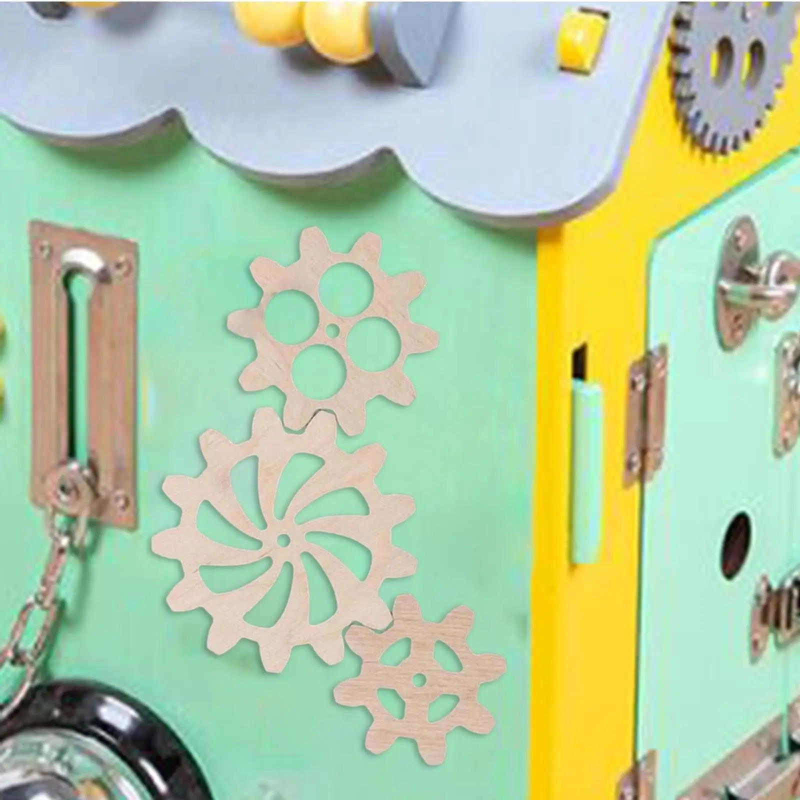 

Монтессори занятая доска DIY аксессуары Обучающие игрушки Обучающие навыки игрушка