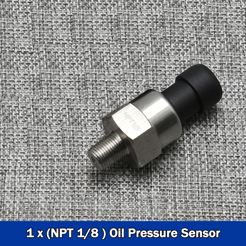 Универсальный датчик давления масла 1/8NPT 1/4NPT M12 * 1,5 датчик давления топлива для 12 В 24 В авто грузовиков