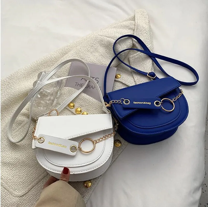 

Fashion Premium Bags Women's Fashion Saddle Bags Chain Handbags Shoulder Messenger Bags Women's Handbags