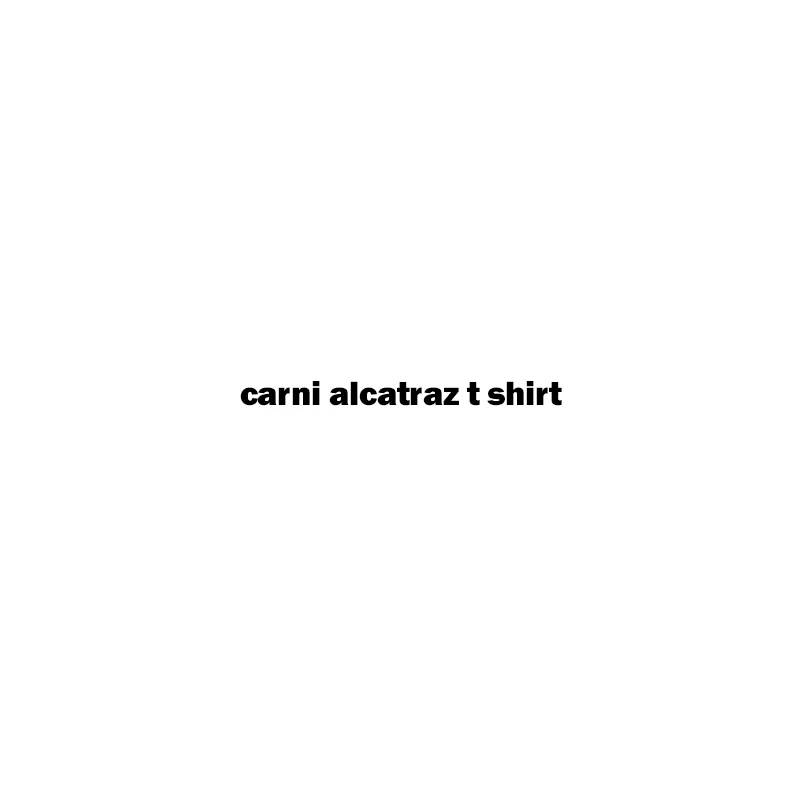 

Футболка carni alcatraz