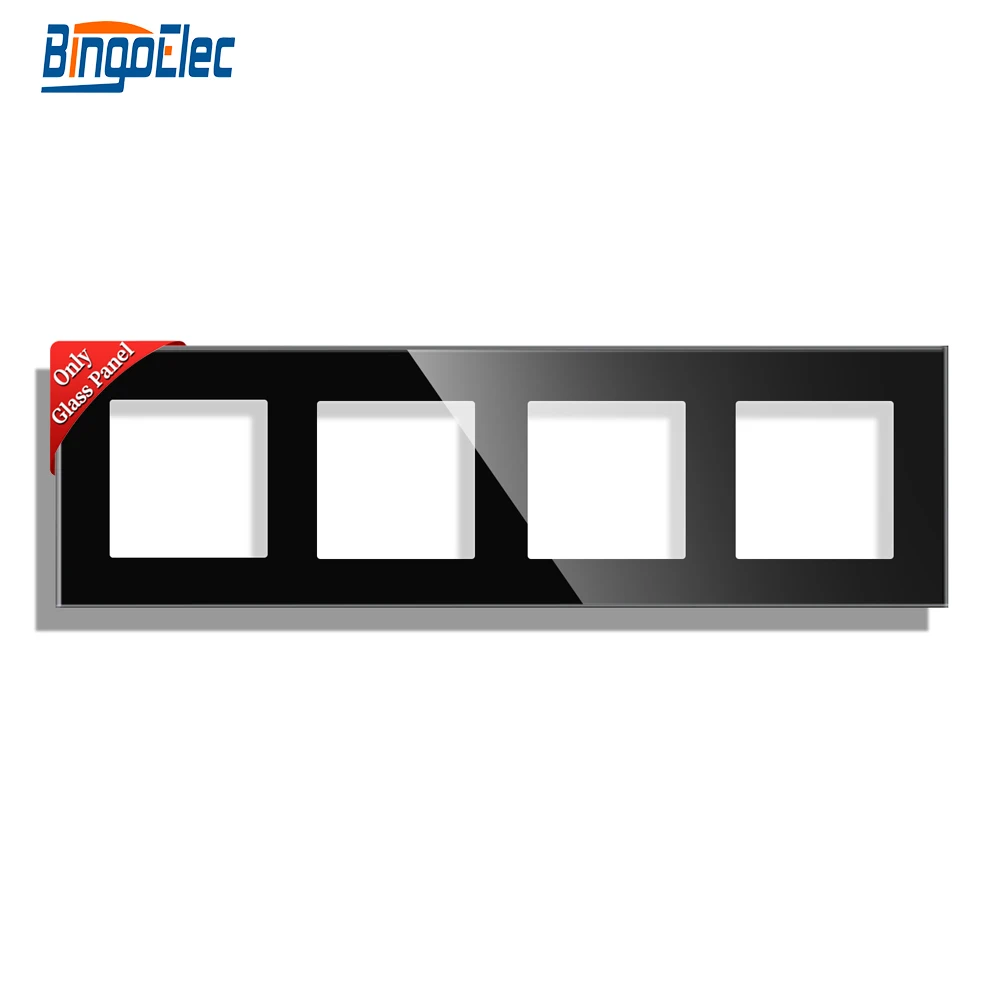 

Frame Single Two Three Four Five Post 86/157/228/299mm*86mm, Tempered Glass White Black Grey Gold