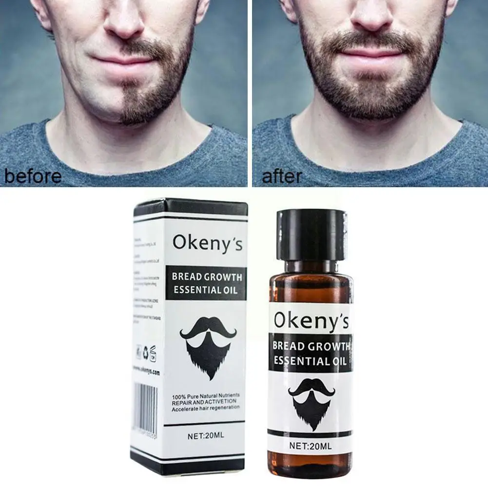 

Original Beard Growth Oil Mustache Grow Stimulator Beard 100% Natural Oil Hair Moisturizing Accelerate Growth Y5Y0