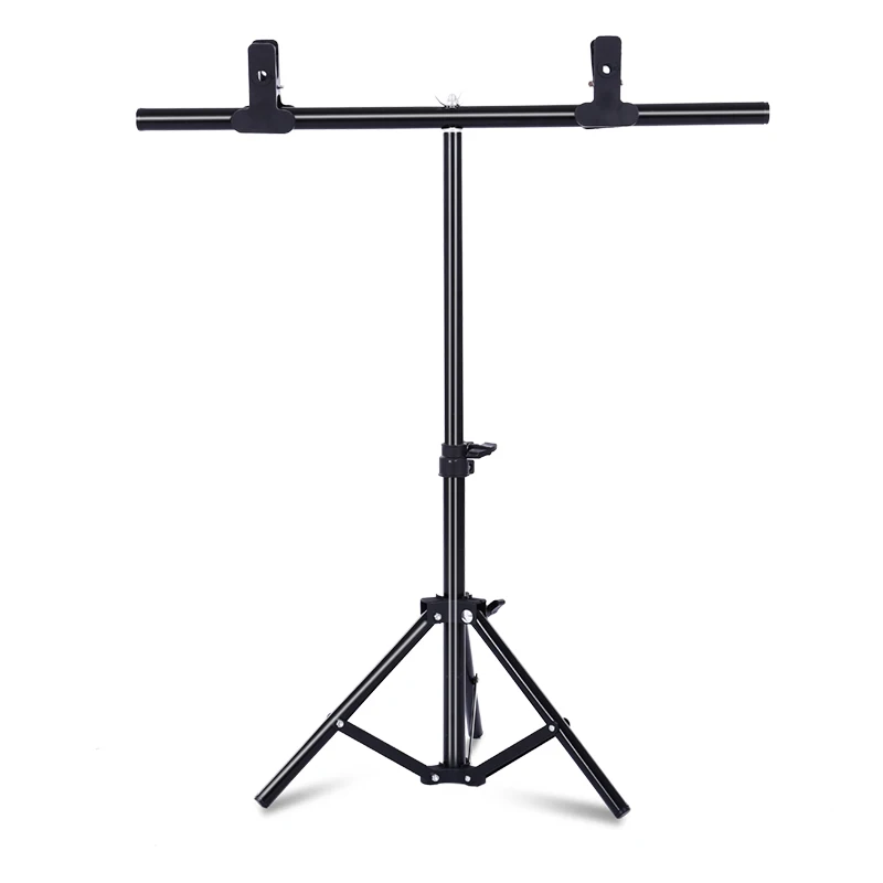 

T-shape Metal Backdrop Background Stand Frame Support Multiple Sizes For Photography Photo Studio Video Cromakey Green Screen