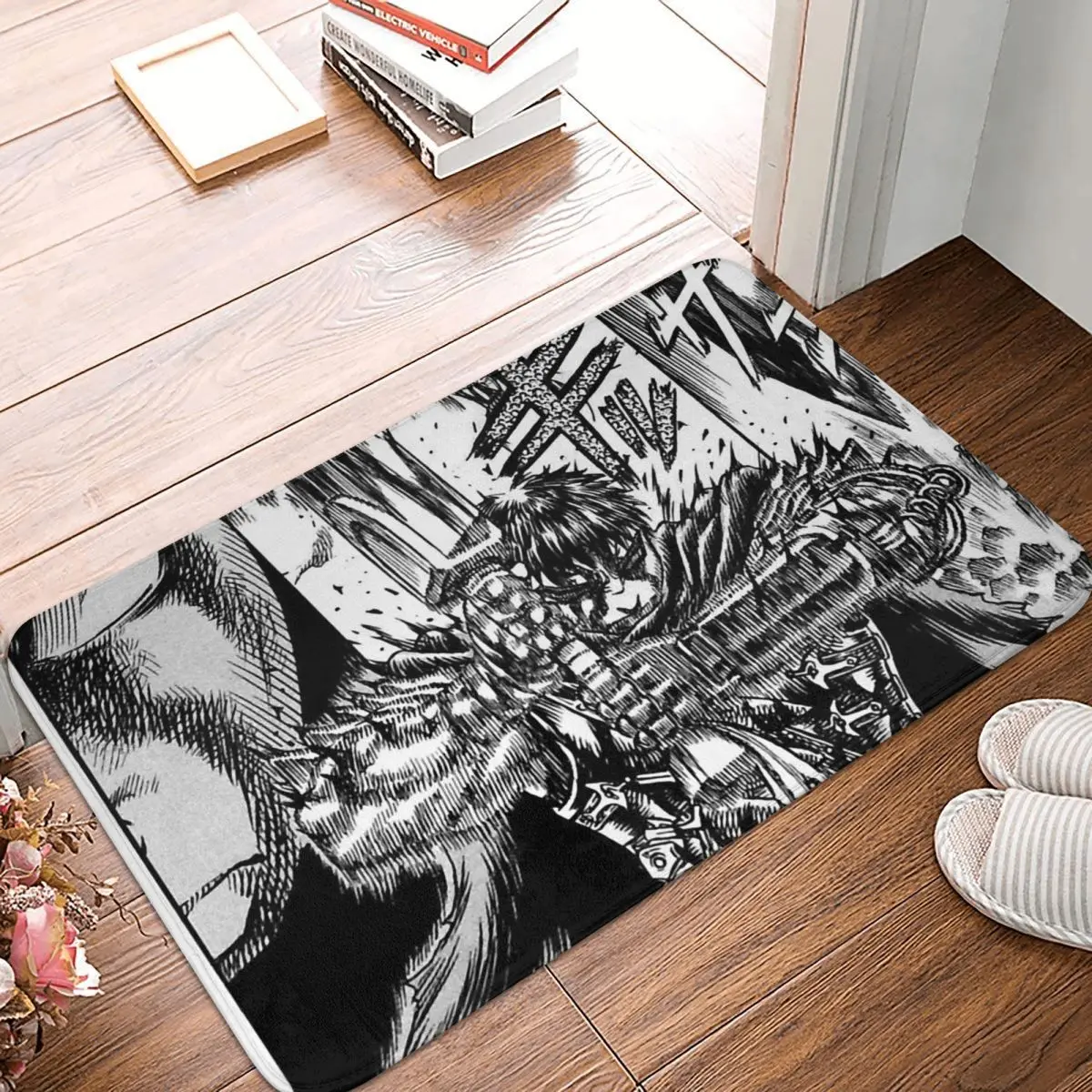 

Berserk Non-slip Doormat Living Room Mat Fasion Balcony Carpet Entrance Door Rug Indoor Decorative