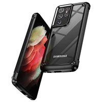 shockproof armor phone case for samsung galaxy note 20 ultra s21 plus s20 fe a12 a52 s22 ultra case transparent silicone cover