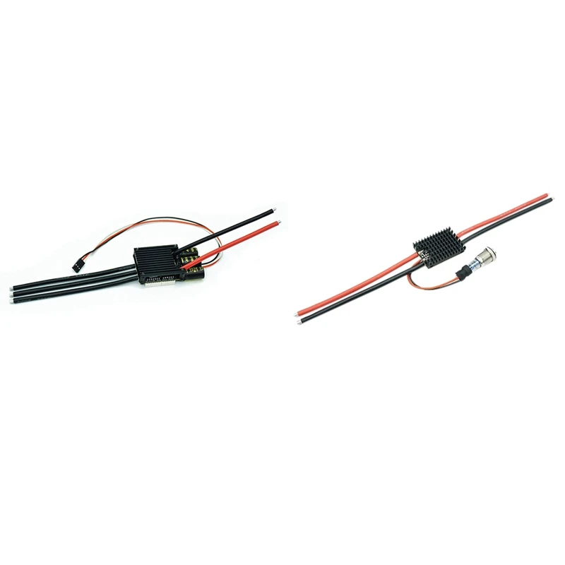 

V2.0 Antispark Switch Pro 280A/800A 13S Safe For Rc Car Uav Model Aircraft Ship & V4.20 Mini Fsesc4.20 50A Esc