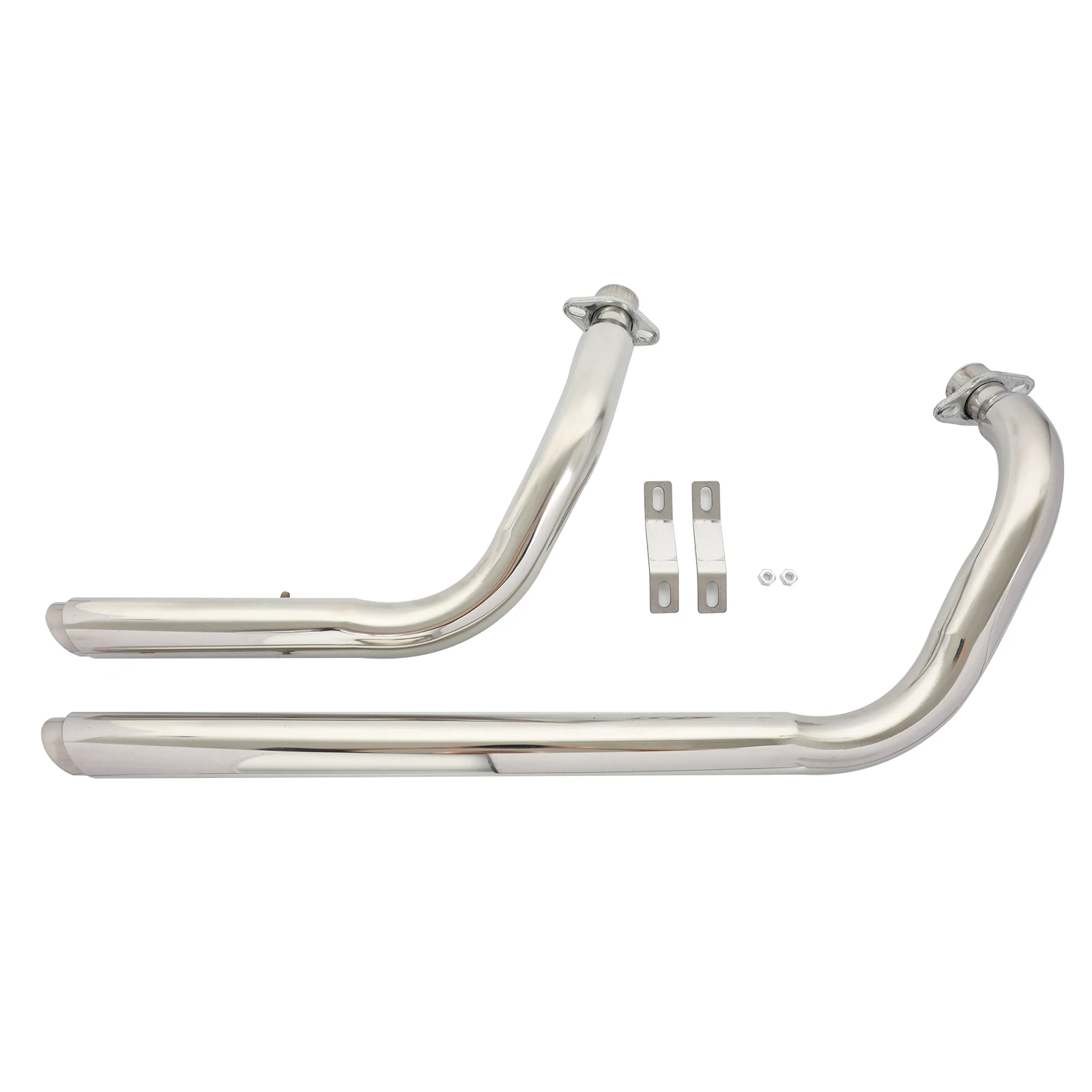 Фото Подходит для мотоциклов Honda Shadow Spirit 750 2005-2014, VT750, VT750C, VT750C2, VT750C2F 2004-2024. Полная выхлопная система с DB-киллером. №2