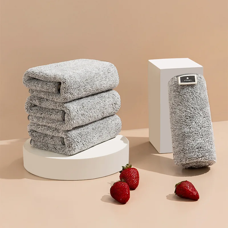 

1pcs Dish Cloth Housework Cleaning Soft Microfiber Kitchen Towels Bamboo Charcoal Rags Oil-Proof Rags Household Wipes