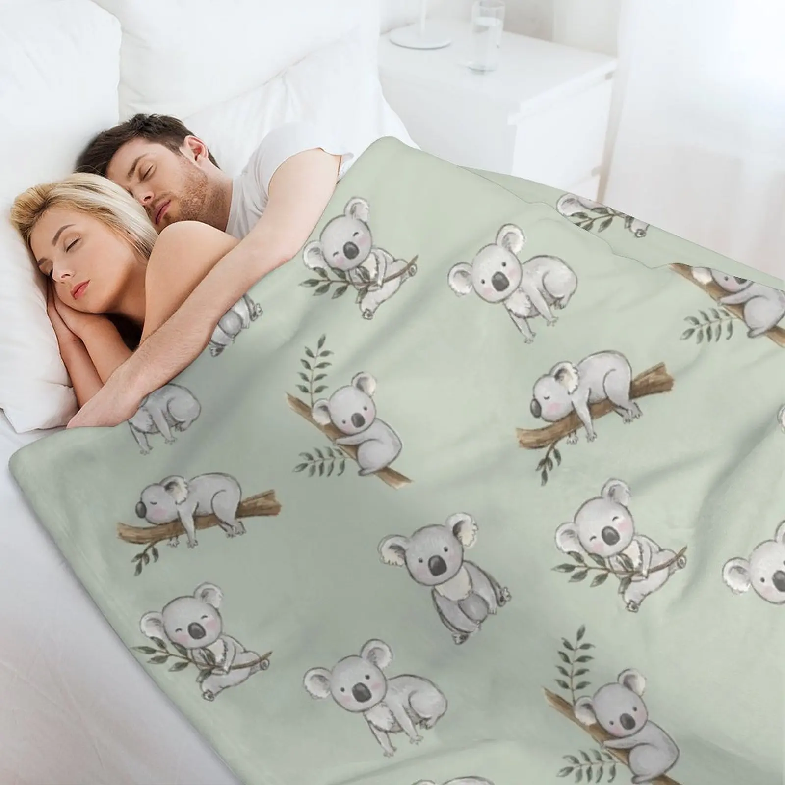 Aussie Animals: Cute Koala Pack Плед Летнее постельное белье Волосы для младенцев Одеяла