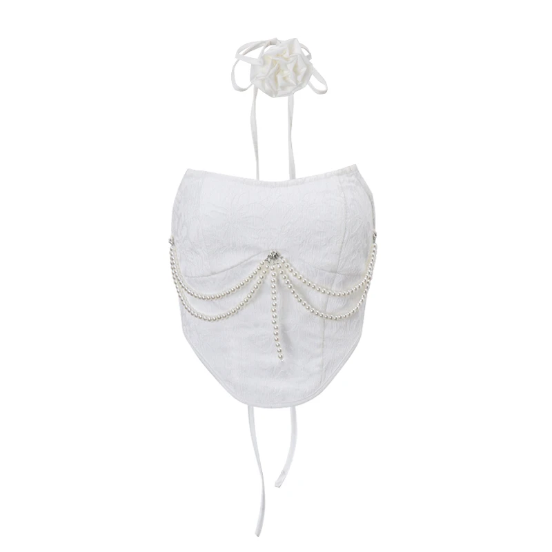 Женский комплект из двух предметов с жилетом и плиссированной мини-юбкой