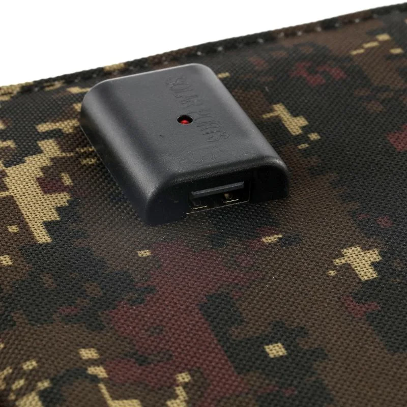 Складная солнечная панель 5 в 20 Вт портативная складная батарея с USB-портом