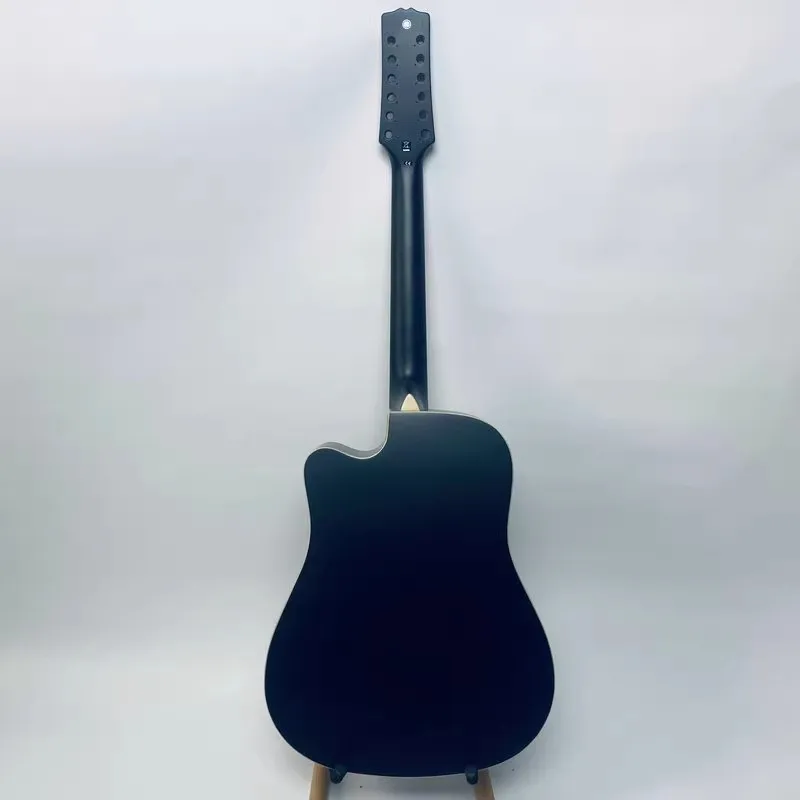 A223 Электрическая и акустическая гитара натуральная Morgan 12 струн незаконченные