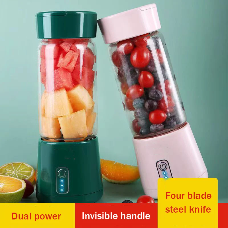 

Antarctica fruit and vegetable juicer portable household fresh fruit Mini rechargeable student Juicer cup Mini fried Juicer