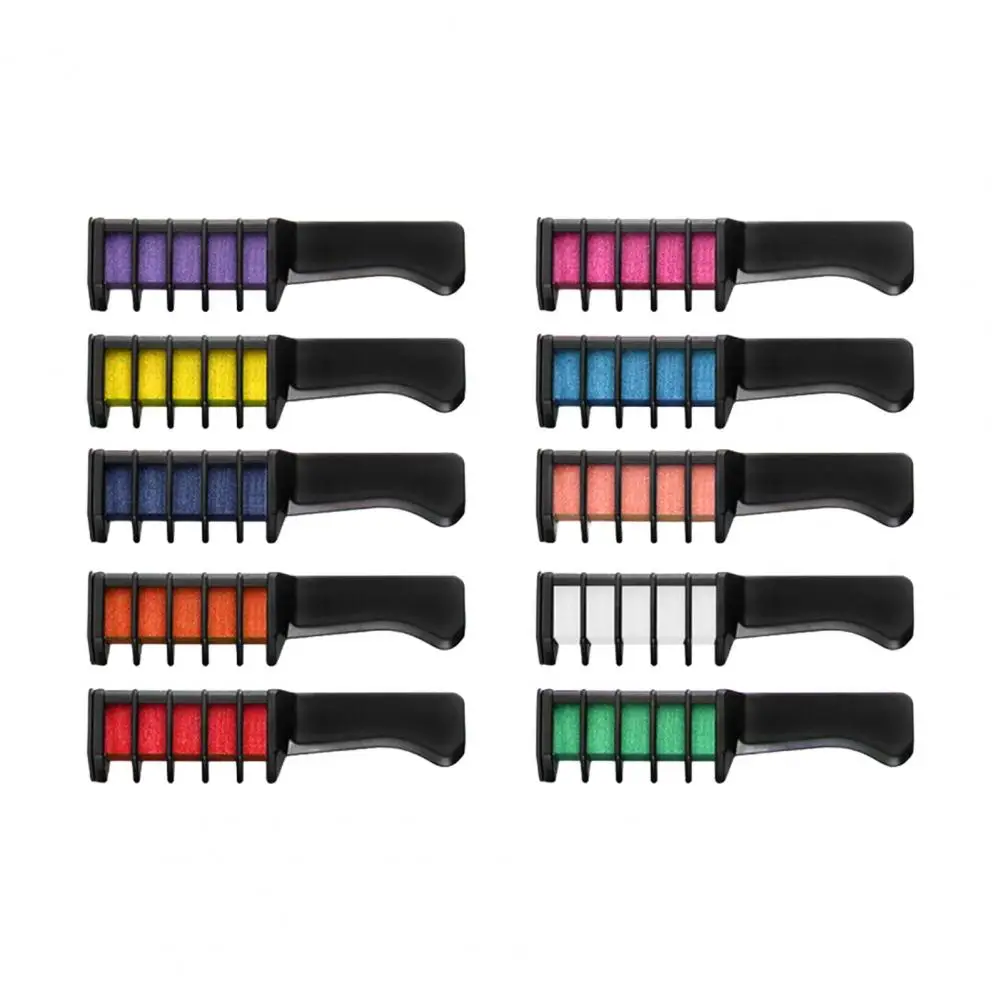 Одноразовая расческа для окрашивания волос набор из временной расчески с мелом