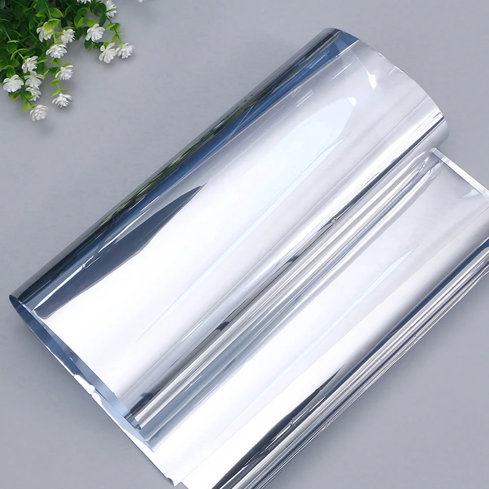 

Non-Adhesive Window Film One Way Sun Blocking Glass Film Indoor Privacy Window Clings Window Privacy Film