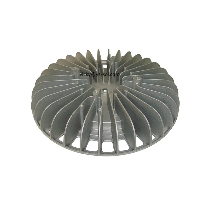

YUESHEN Die Casting Factory Custom A380 ADC12 Die Cast Part Aluminum Die Casting for LED Light House