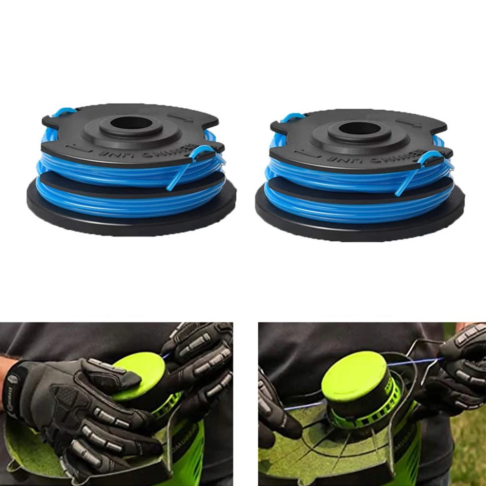 

Нейлоновые катушки для катушек FLYMO CONTOUR XT 500 700 EIT250 EIT300 ET23 ET23 + DX Power Plus, запчасти для триммера, 3 шт.