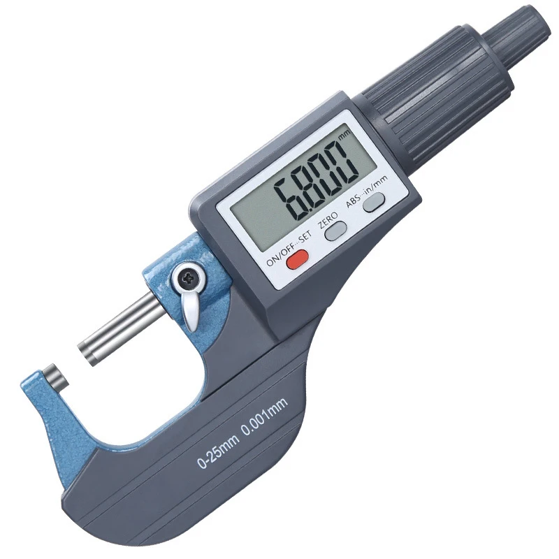 

Shahe 0-25/25-50/50-75/100 mm Micron Digital Outside Micrometer Electronic Micrometer Gauge 0.001 mm Digital Tools Caliper