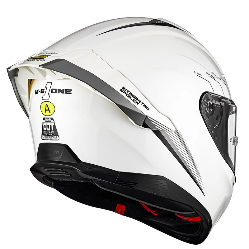 Оригинальный белый шлем Mxnrte Atomic для мужчин и женщин гоночный мотоциклетный яркий