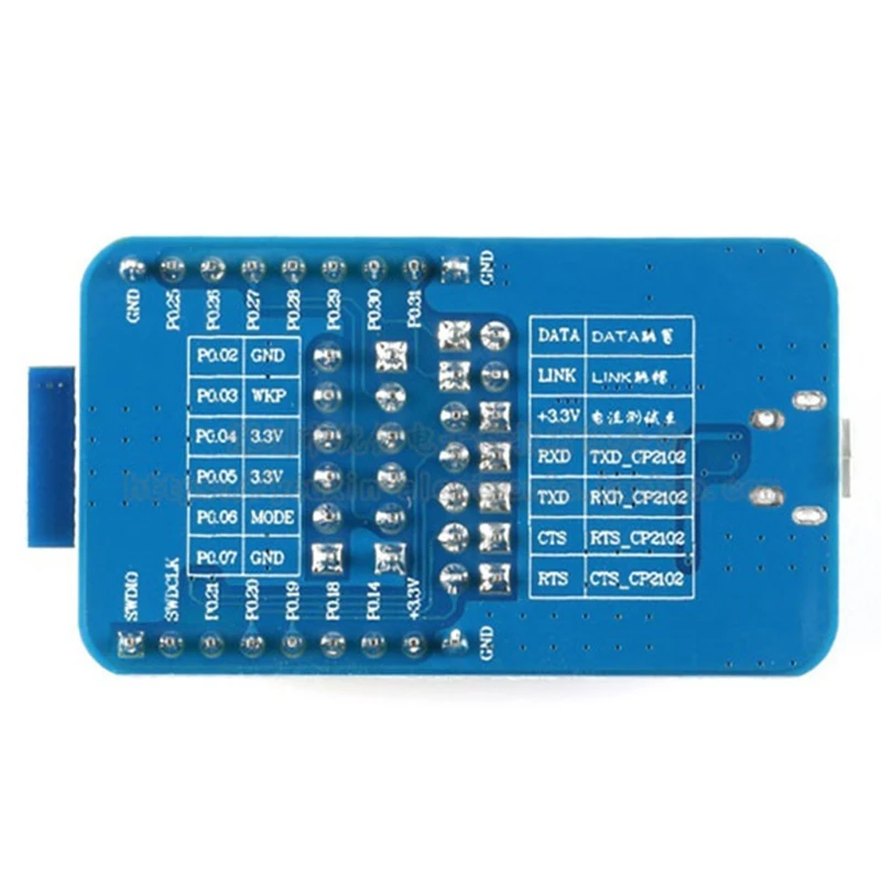 Тестовая плата NRF52810 USB набор для тестирования Ble 5 0 2 4 ГГц совместимый с Bluetooth