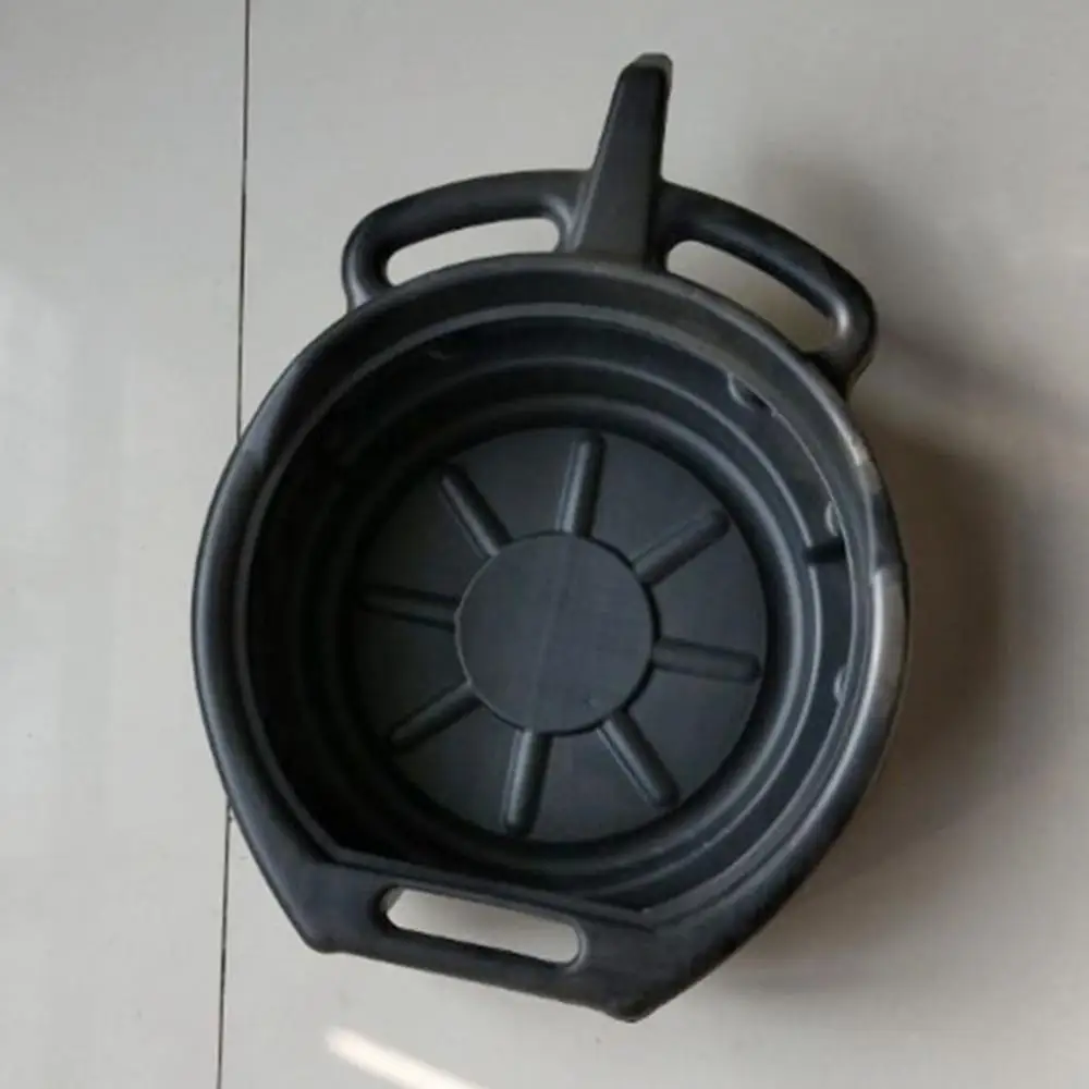 

Rubber Car Vehicle Waste Oil Drain Pan Engine Tool Fuel Collector Cleaning Tray