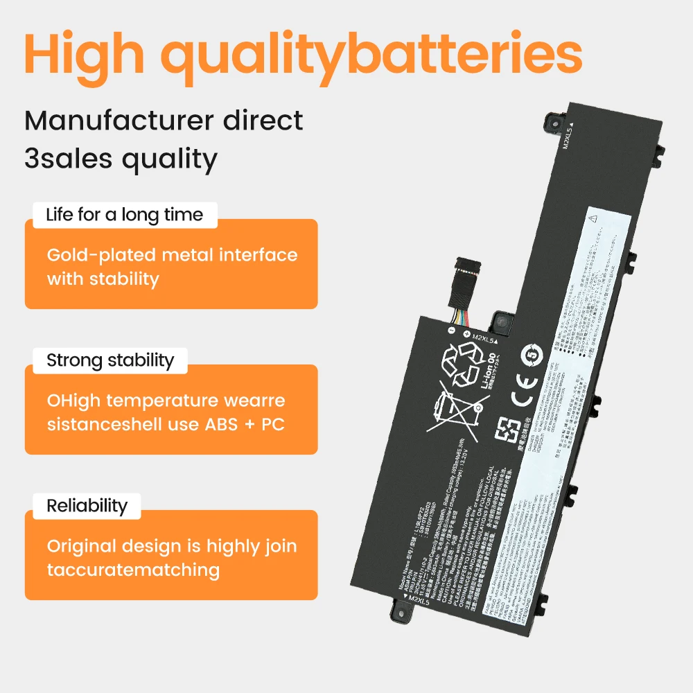 Аккумулятор L19L6P72 L19C6P72 для ноутбука Lenovo ThinkPad T15p 1-го поколения P15v 20TN 20TM 20TQ 20TR Series