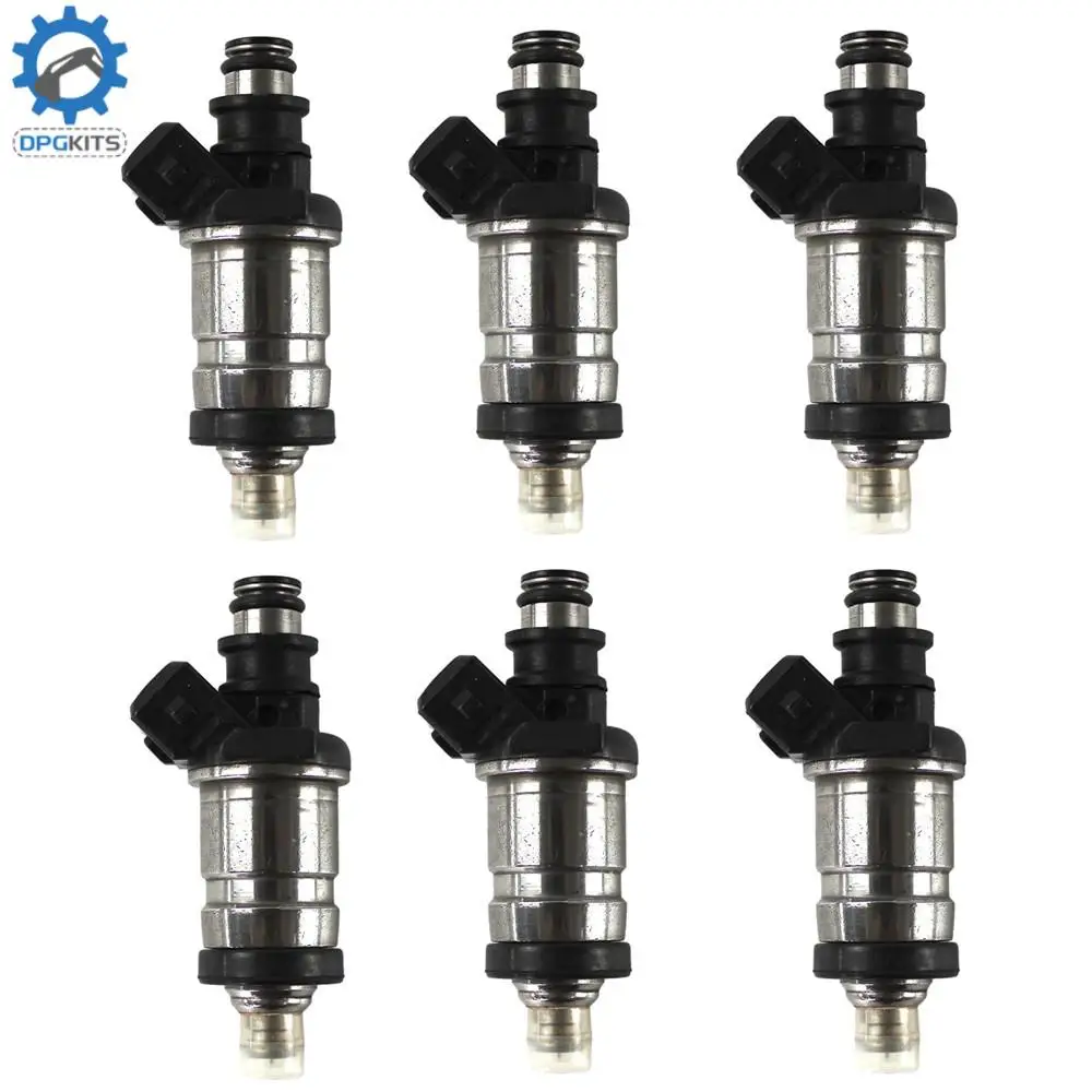 

6pcs 65L-13761-00-00 65L1376100 Fuel Injector For Yamaha 2-Stroke OX66 1997-2005 Outboard 150-225HP