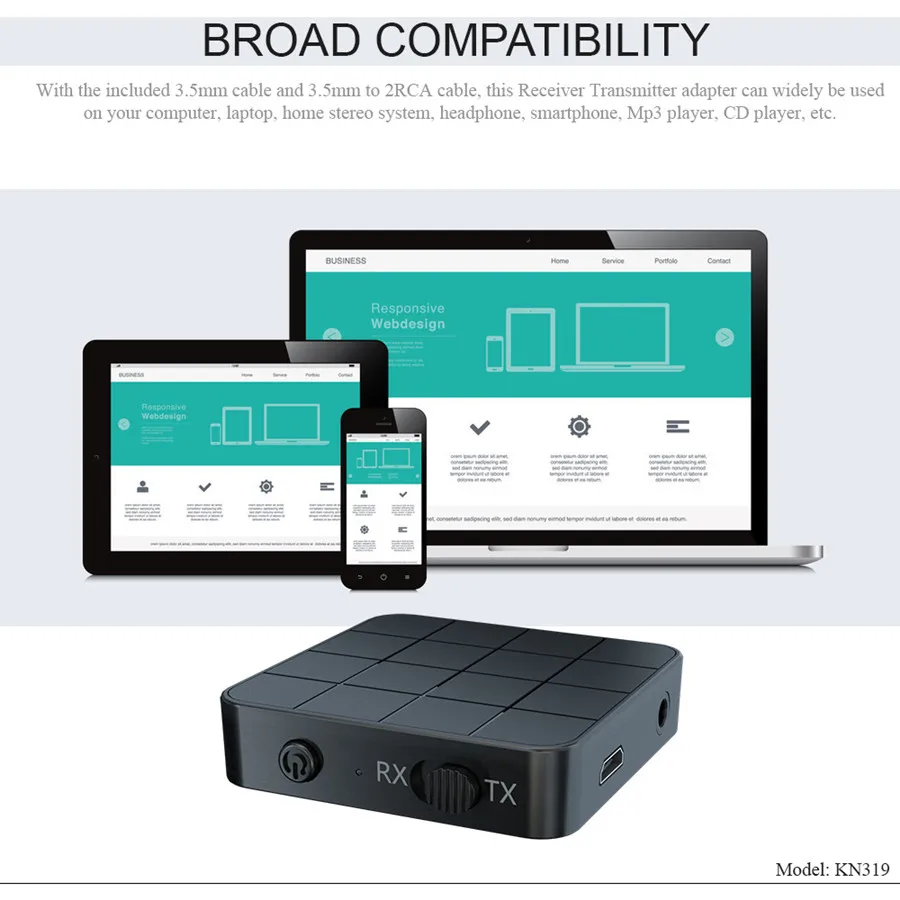 Bluetooth 5 0 4 2 аудиоприемник передатчик в 1 RCA 3 мм AUX разъем USB Dongle Беспроводные