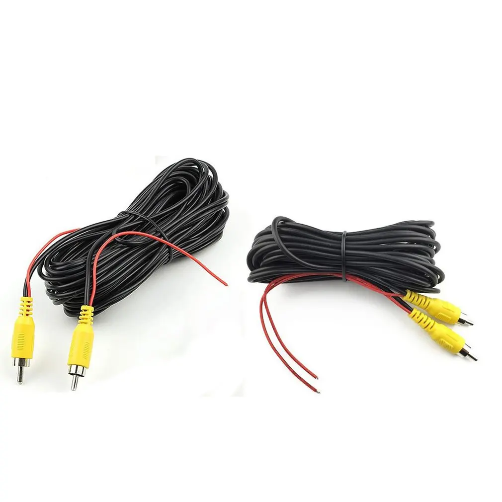 

Car Rear View Camera Extension Line Automobile Rear View Back-up Reversing Camera Extension Cord Car DVR Assistance Line