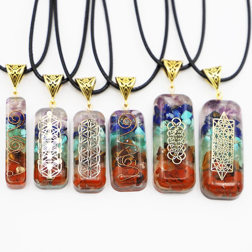 

Ожерелье с подвеской в виде чакры, 1 шт.