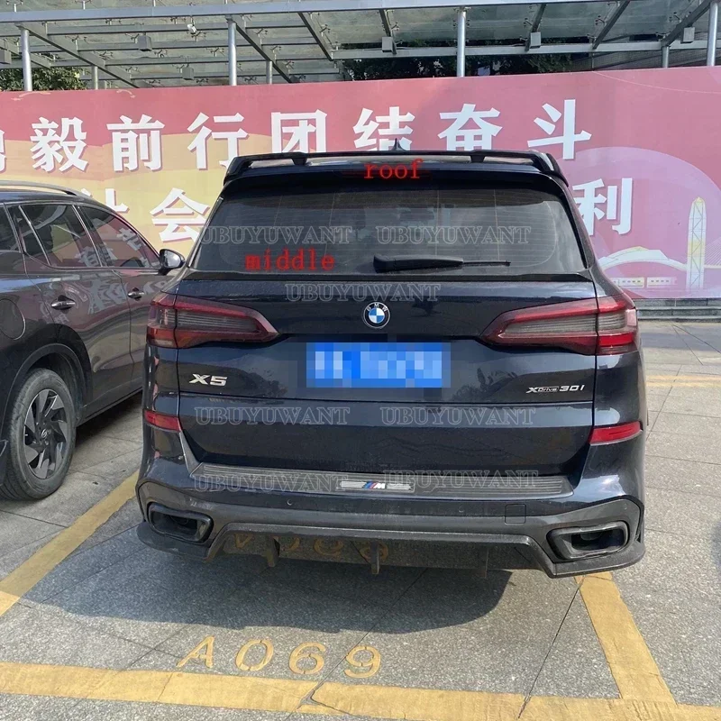 Использование для BMW X5 G05 2018-2023 автомобиля из углеродного волокна заднее крыло