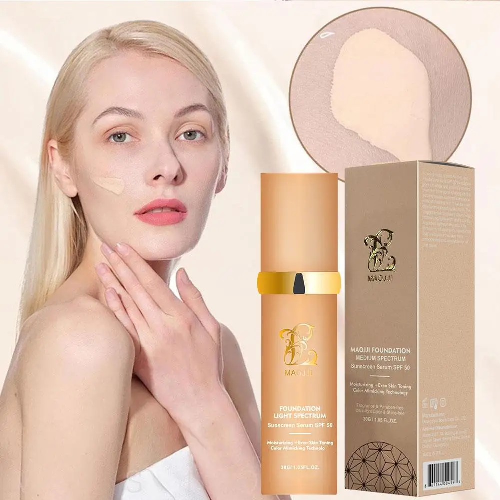 Бионический консилер меняющий цвет тональный крем 4 в 1 макияж для женщин