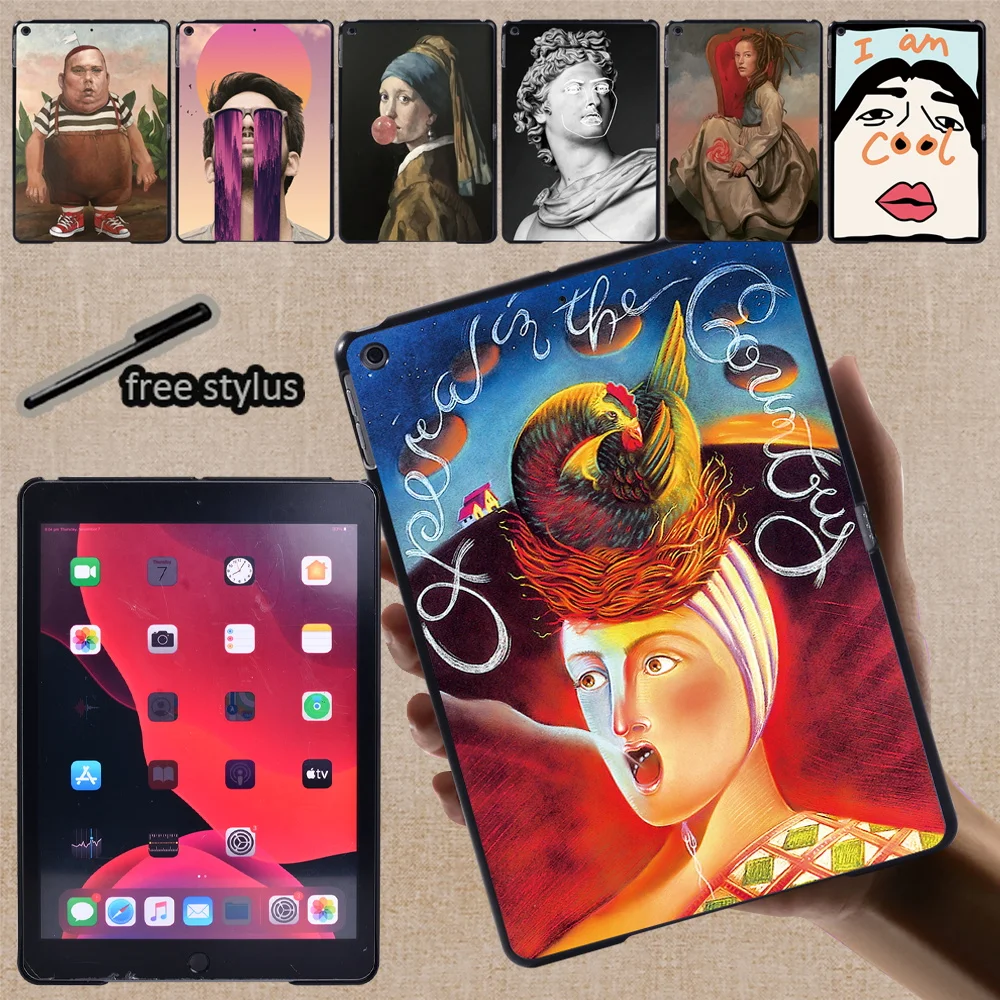 

Чехол для планшета Apple IPad Air 1 2 3 4 5/ Ipad 2 3 4/iPad 5th/6th/7th/8th/9th Gen/Mini 1 2 3 4 5/Pro 11 с забавным принтом жесткий чехол