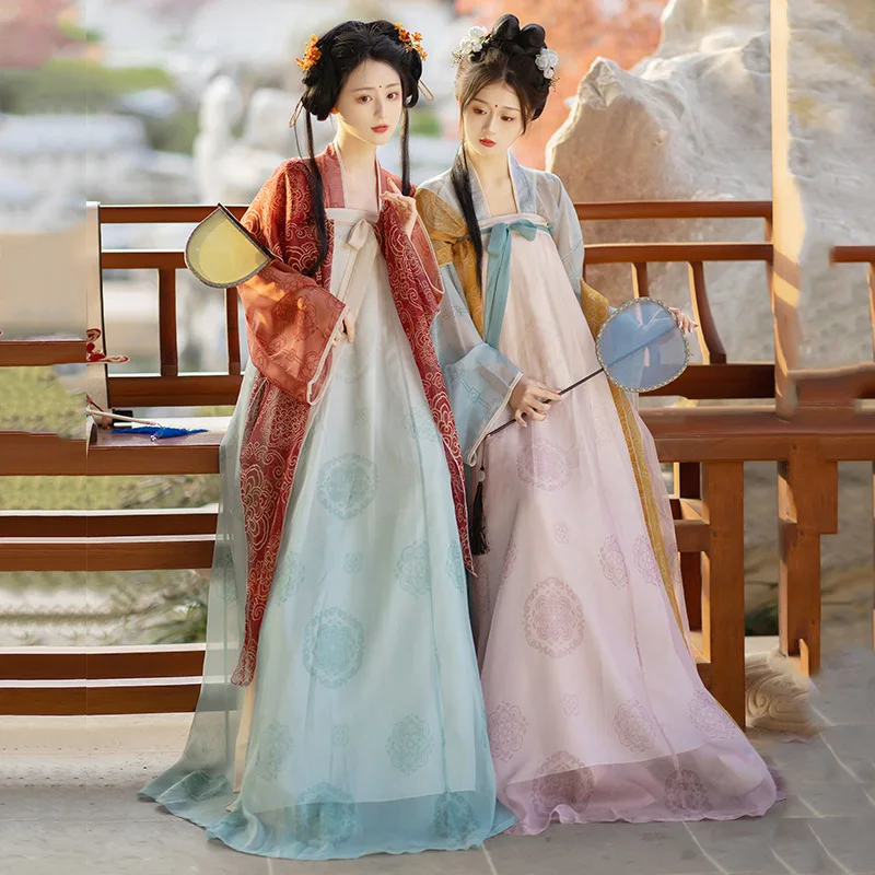 YJ09 оригинальная Женская юбка ханьфу династии Тан длина груди улучшенная Новая