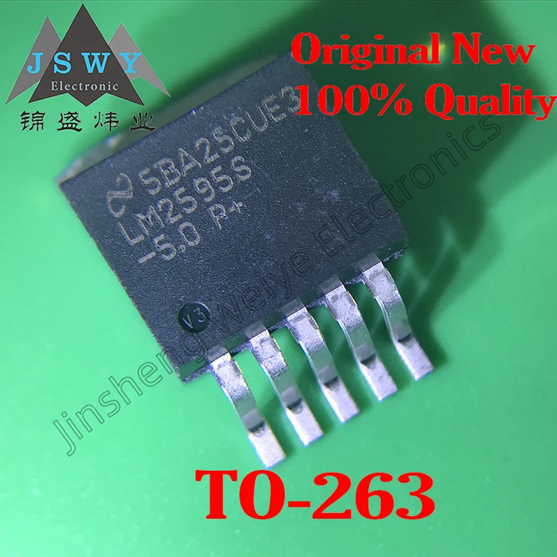 10-20 шт. LM2596 LM2596S-5.0V/3,3 V/12V/ADJ SMD TO-263-5, регулятор напряжения, бак-чип, 100% новый, оригинальный, в наличии, бесплатная доставка