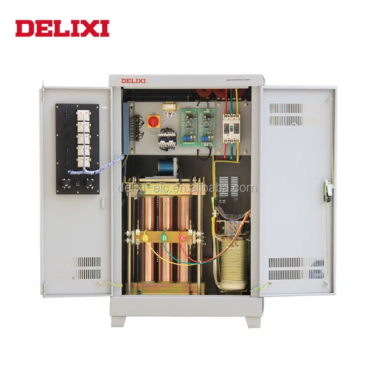 

Big capacity compensation AC Voltage Stabilizer for mining enterprises 3 paase SBW Series