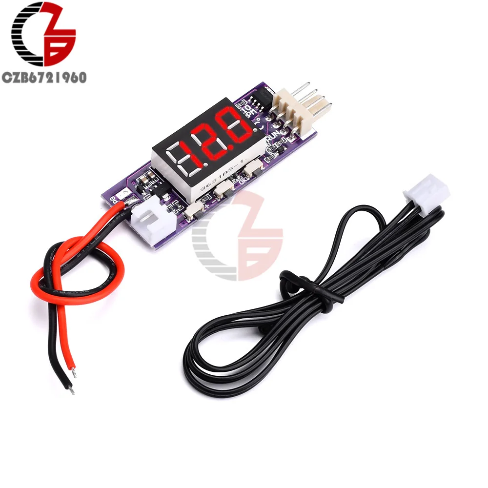 

DC 12V 4 Wire Digital 1-100 PWM Fan Temperature Control Governor Speed Controller Support 3A Fan Shutdown with NTC B 50K 3950