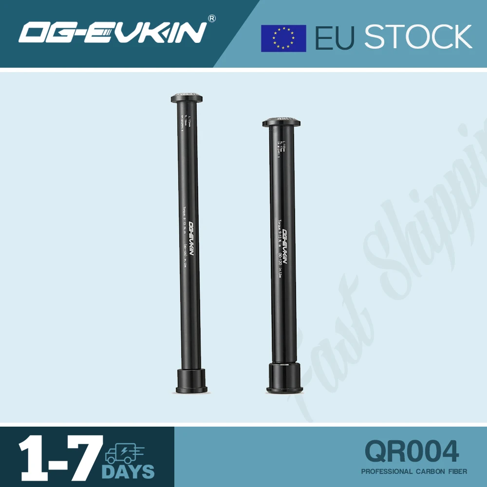 

OG-EVKIN QR-004-ES Bicycle Thru Axle Skewers 12mm/15mm Wheel Hub Shaft Front 15x110MM Rear 12x148MM MTB Bike Fork Quick Release