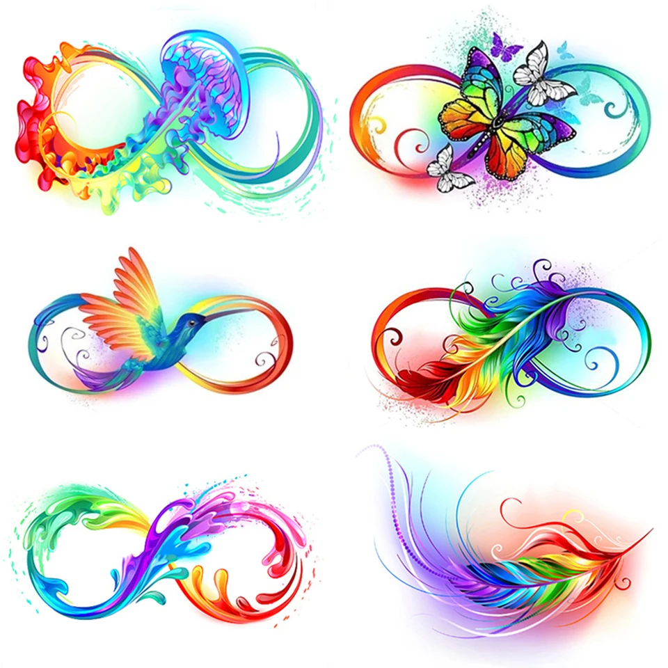 

Rainbow Feather Diamond Painting Butterfly Bird 5D Diamond Embroidery Mosaic Cross Stitch Set Picture Of Rhinestones Home Decor