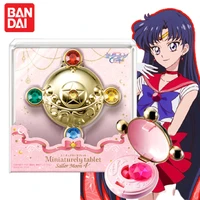bandai original shokugan sailor moon figure anime props sailor moon transform tool pink pendant kids toys for girls gift