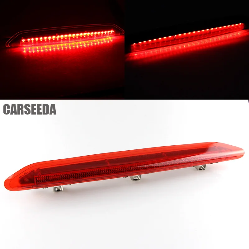 

1x For VW Polo IV MK4 9N 9N3 Hatchback 2002-2009 Smoked Led Third Brake Light Projector Rear Red Tail Stop Lamp OEM:6Q6945097