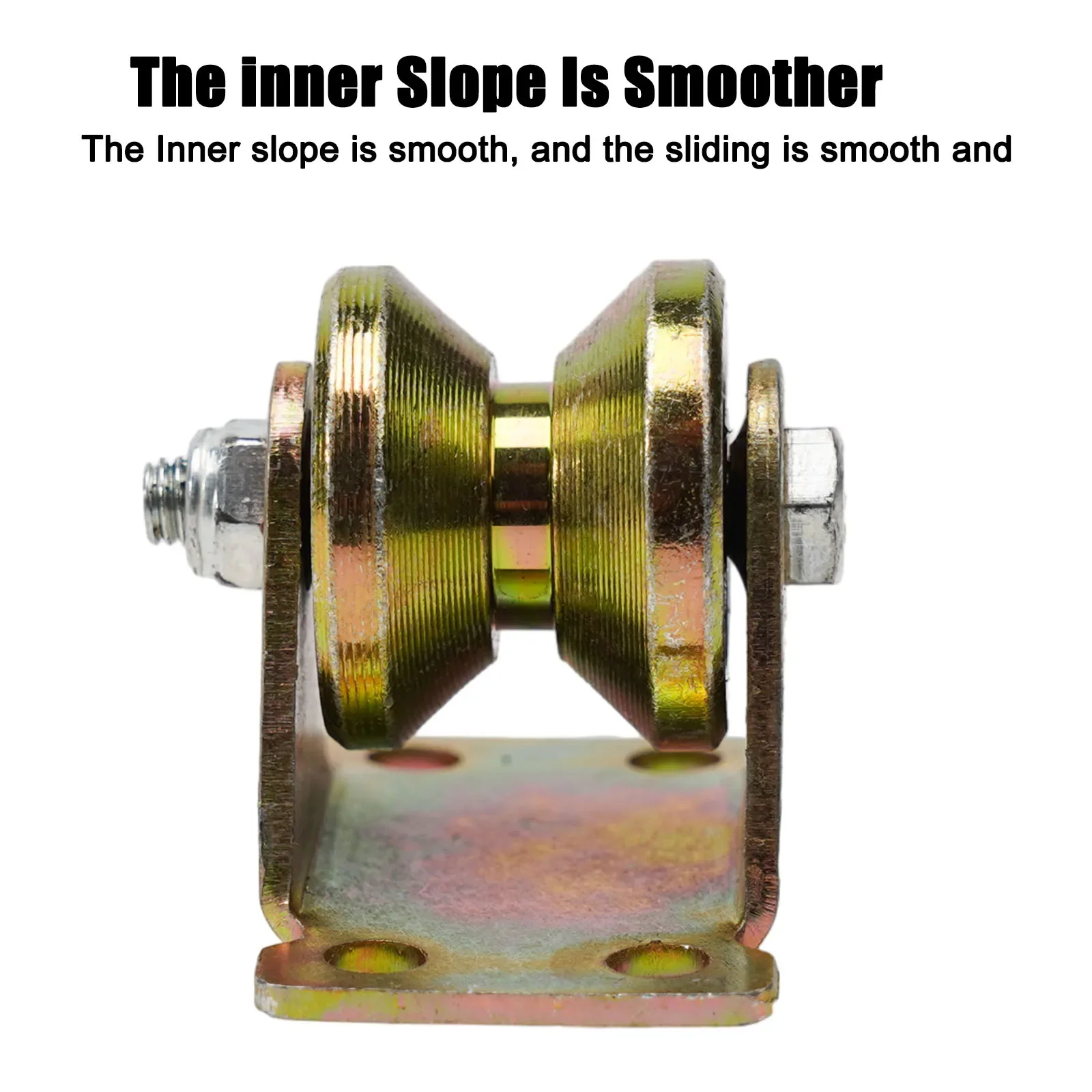 4 шт. стальной шкив для раздвижной двери V-образные канавочные колеса тяжелый