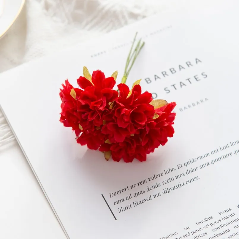 

Искусственные цветы шелк smr набор из 18 штук