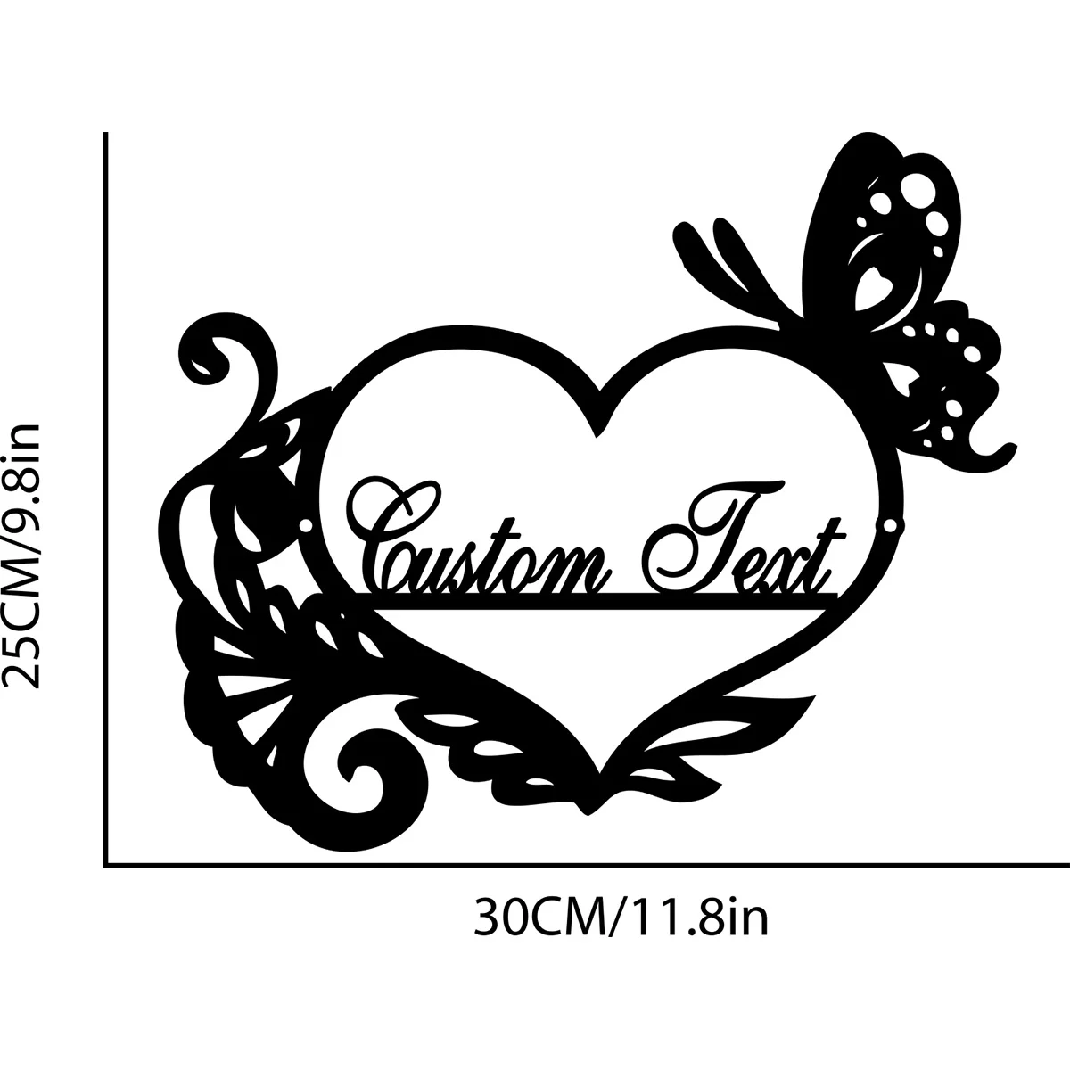 Металлическая именная табличка для девочки