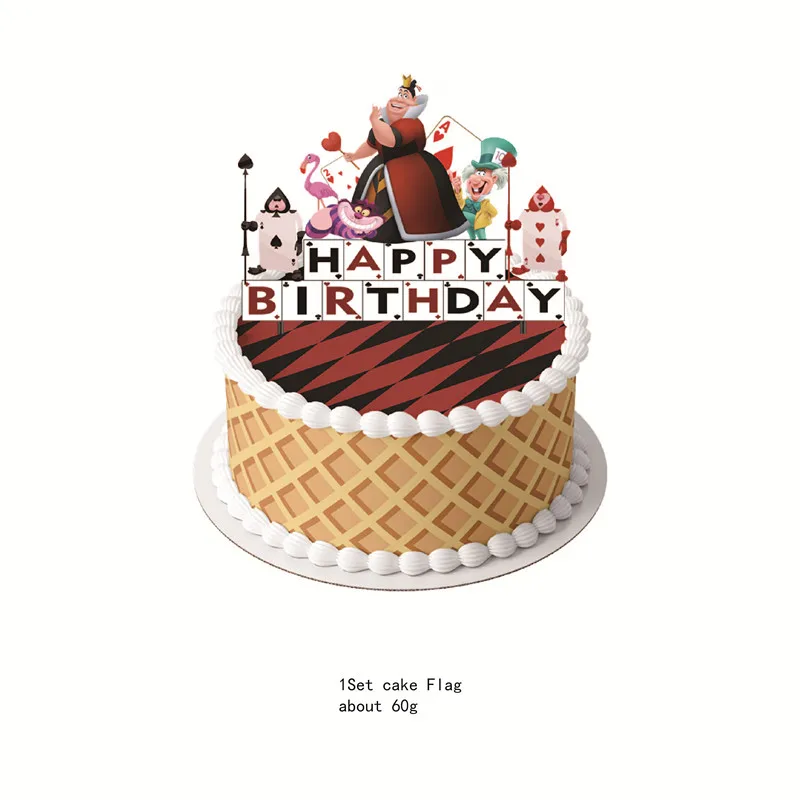 

Одноразовые приборы "Алиса в Стране Чудес"