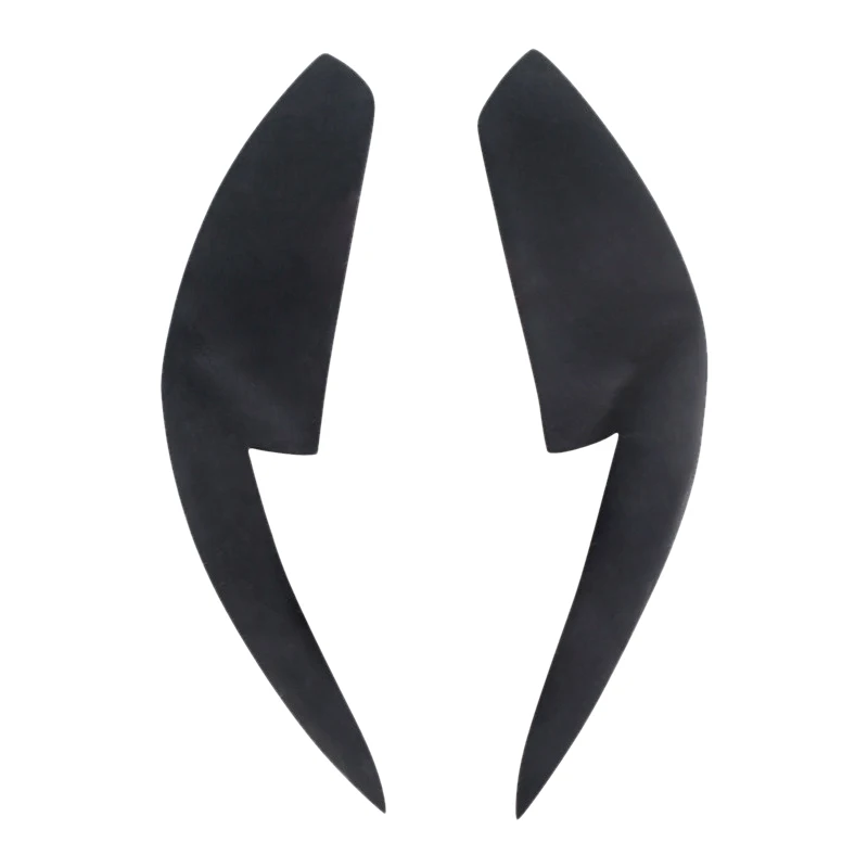 

1 Pair Black Resin Car Front Headlight Eyebrow Eye Lid Eyelid Cover Trim Decoration Fit For Toyota Corolla 2007 2008 2009