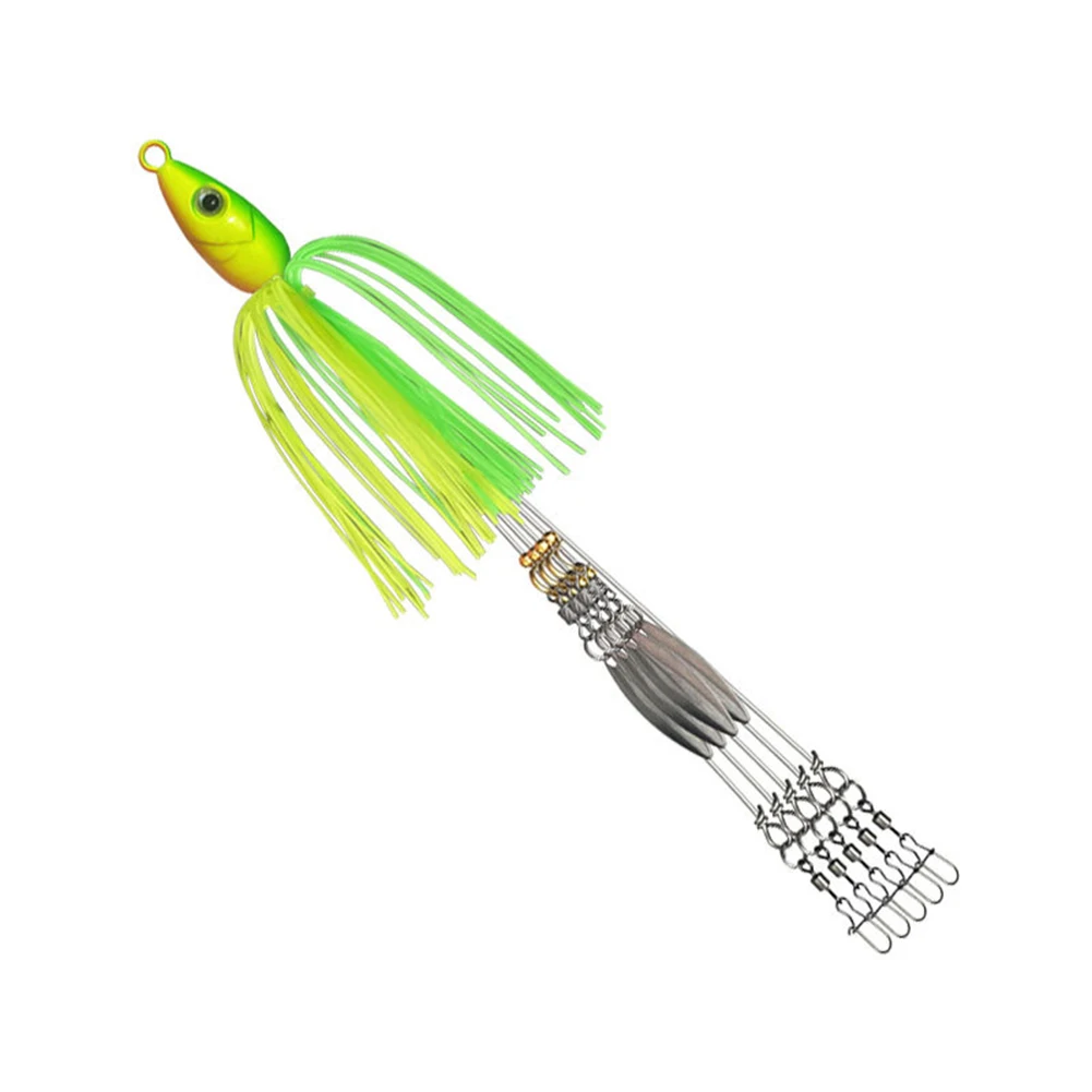 Оснастка для ловли окуня Alabama Rig Umbrella Rigs Multi Lure Package В комплект входит оборудования