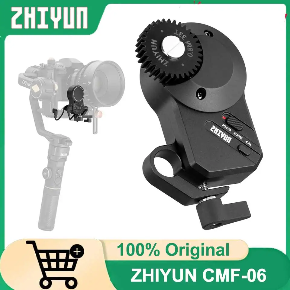 Фото Контроллер ZHIYUN CMF-06 TransMount Servo Follow Focus/Zoom для ручных стабилизаторов Zhiyun Crane 4/2S/3S / Weebill 3S/3/2/S №1